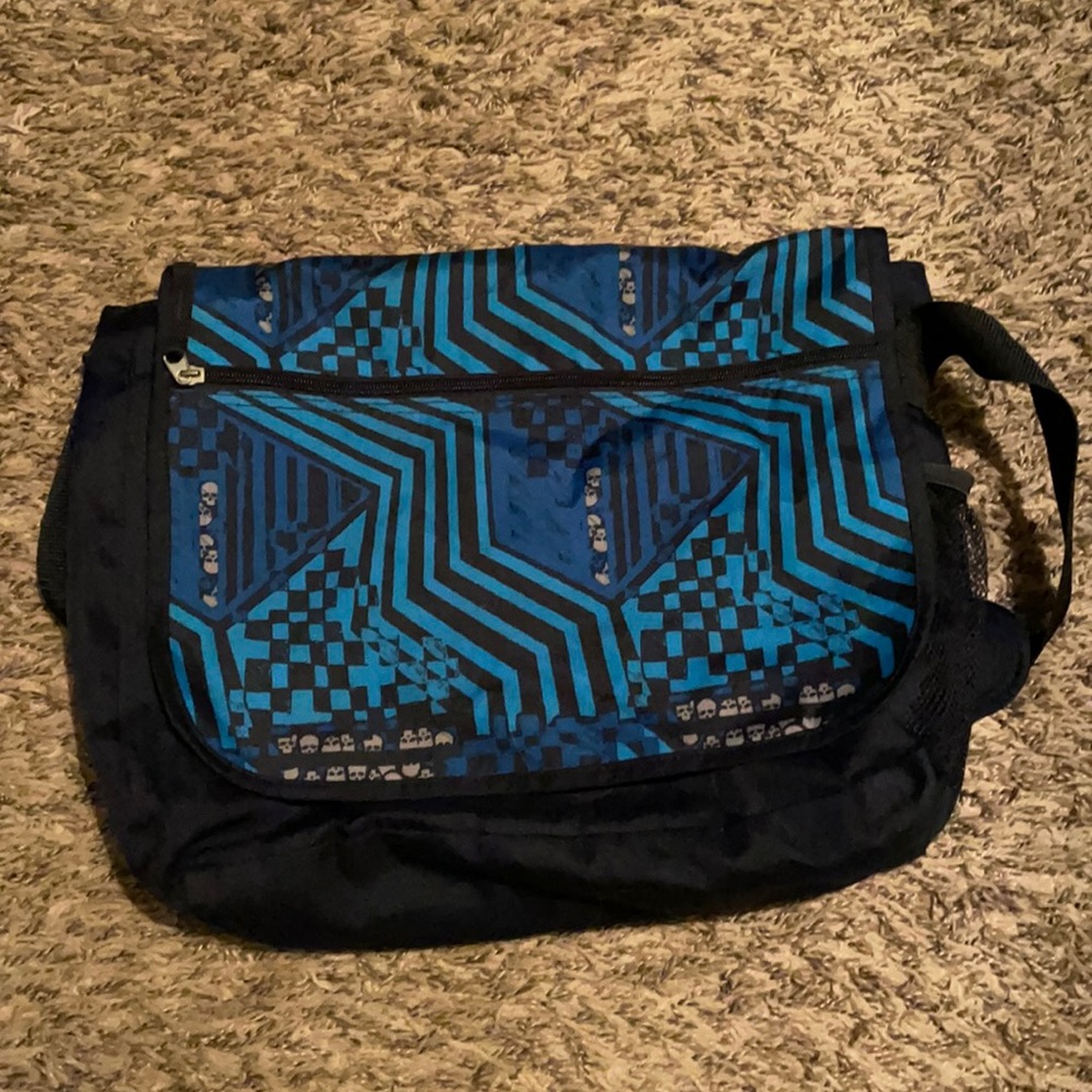 Gently used boys old navy messenger backpack